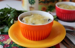 Классический жульен с курицей