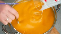 название картинки тыквенный суп-пюре с болгарским перцем и сливками