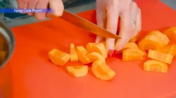 название картинки тыквенный суп-пюре с болгарским перцем и сливками