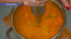 название картинки тыквенный суп-пюре с болгарским перцем и сливками