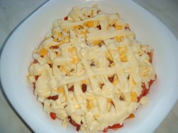 название картинки Классический Восточный Салат с колбасой