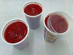 Клубника перетертая с сахаром