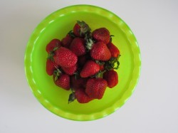 Десерт Клубника со сливками