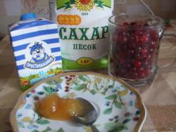 Клюква с медом - шаг 1