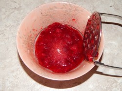 название картинки Клюквенный кисель