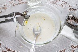 название картинки Кляр без яиц для рыбы постный