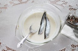 название картинки Кляр без яиц для рыбы постный