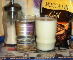 Кофе на молоке - шаг 1 Кофе на молоке - шаг 1