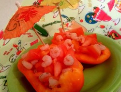 Салат морской коктейль с креветками