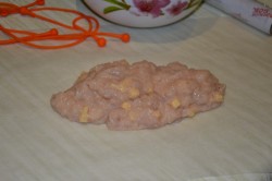 название картинки Колбаса домашняя куриная с сыром