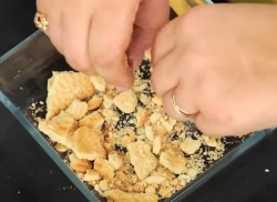 Колбаска из печенья со сгущенкой