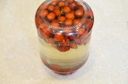 название картинки Компот из боярышника на зиму