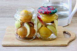 Компот из жёлтой сливы на зиму