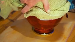 название картинки Компот из клубники, лимона и мяты на зиму