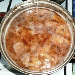 Компот из каркаде и ревеня - шаг 6