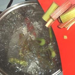 Компот из каркаде и ревеня - шаг 4