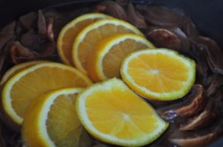 Компот из сухофруктов с апельсинами