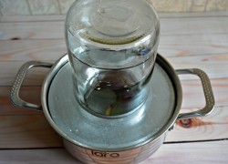 название картинки Компот из яблок и слив на зиму