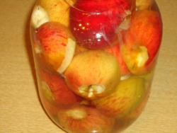 Яблочный компот из яблок 3 литровая банка на зиму