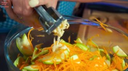 название картинки Корейский салат из кабачков и моркови