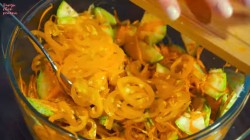 название картинки Корейский салат из кабачков и моркови