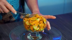 название картинки Корейский салат из кабачков и моркови