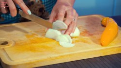 название картинки Корейский салат из кабачков и моркови