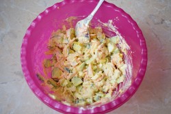 название картинки Салат курица корейская морковь свежий огурец