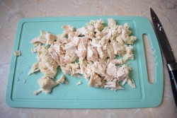 Салат с куриной грудкой и корейской морковью