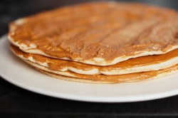 Коржи для торта на сковороде с вареной сгущенкой - шаг 19