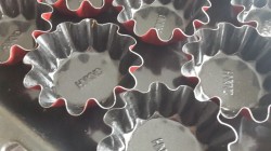 Корзинки из песочного теста с кремом заварным