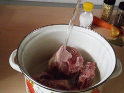 Костный бульон из костей - шаг 2