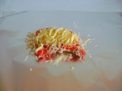 название картинки Свиная котлета на косточке запечённая в фольге