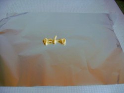 название картинки Свиная котлета на косточке запечённая в фольге