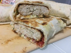 Котлета в тонком лаваше - шаг 10