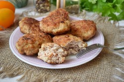 название картинки Котлеты без хлеба из фарша