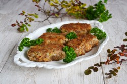 Котлеты из сайры консервированной