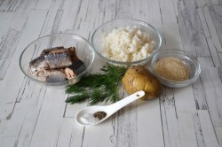 Котлеты из сайры консервированной