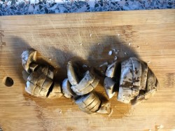 название картинки Котлеты куриные с сыром и шампиньонами