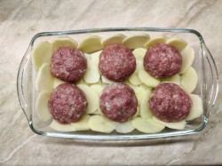 Котлеты с картошкой запеченные в духовке - шаг 5 Котлеты с картошкой запеченные в духовке - шаг 5