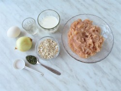 Котлеты с овсяными хлопьями