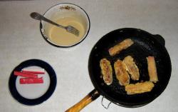 название картинки Крабовые палочки в пивном кляре