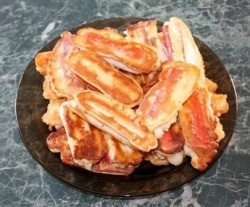 Крабовые палочки в кляре сырные