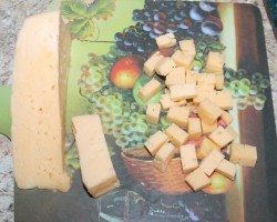 название картинки Крабовый салат с сыром