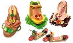 Бутерброды с ветчиной и сыром