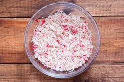 Салат закуска Крабовые мышки