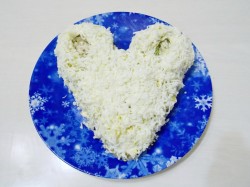 название картинки Салат с курицей и картошкой Крыска