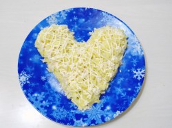 название картинки Салат с курицей и картошкой Крыска