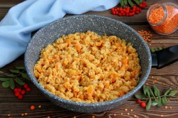 Красная чечевица в мультиварке
