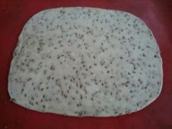 название картинки Крекеры на муке с водой и семенами льна